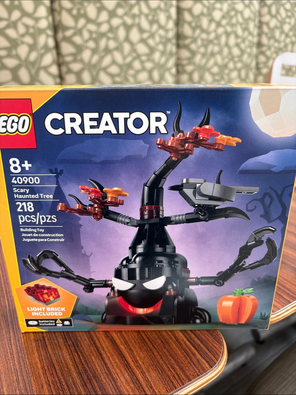 Lego Creator Scary Haunted Tree - Black, Orange, Red